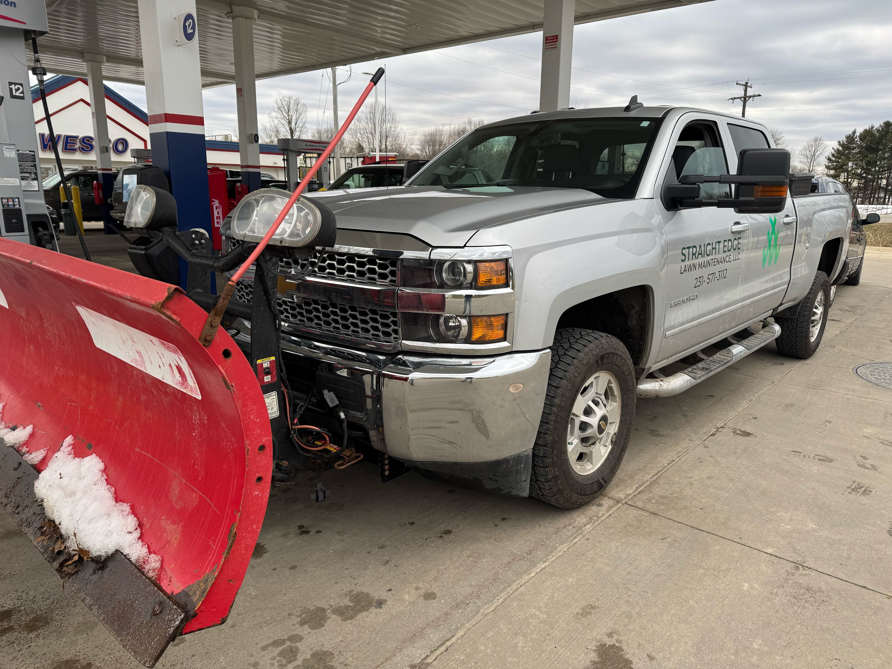 Seasonal snow removal service